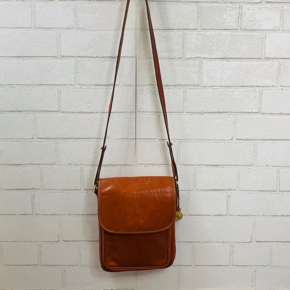 Brahmin Bags Vintage Brahmin Crossbody Flap Bag Smooth Leather Poshmark